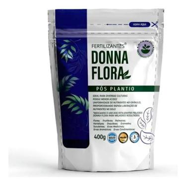 Imagem de Donna flora fertilizantes granulado pos plantio 400 gramas