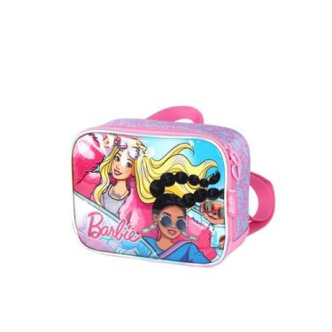 Imagem de Lancheira Infantil Barbie Média Escolar com Alça Up4you, Pink, Único