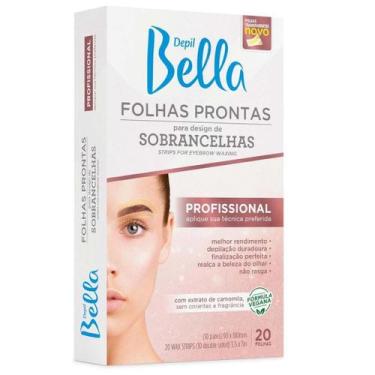 Imagem de Folhas Prontas para Design de Sobrancelhas - Depil Bella
