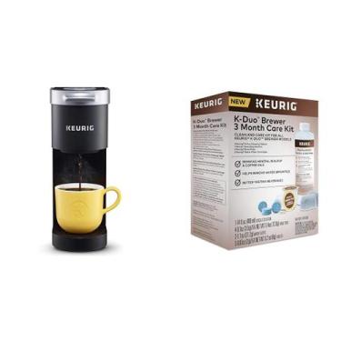 Imagem de Cafeteira Keurig K-Mini Preta + Kit de Cuidados