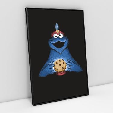 Imagem de Quadro decorativo poster Monstro do biscoito da sorte