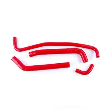 Imagem de LUXERAD Mangueira de silicone de arrefecimento ATV Performance 3 camadas 4,5 mm para ATK cannondale speed 440 2002 (vermelho)