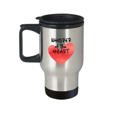 Imagem de Caneca de viagem Whisper of the Heart - Copo de café isolado Whisper of the Heart - Presentes Whisper of the Heart