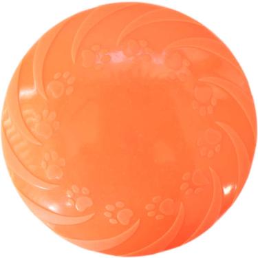 Imagem de Brinquedo Odontopet Fresbee Dental Laranja para Cães - Tam. Único