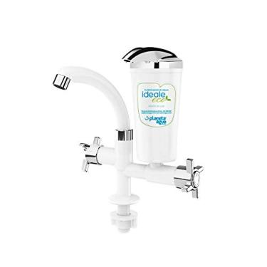 Imagem de Purificador Ideale Eco de Bancada Blister, Planeta Água, 8406, Branco/Cromado, Pequeno