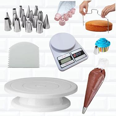 Imagem de Kit Confeiteiro Completo Bailarina Balança Bicos Sacos