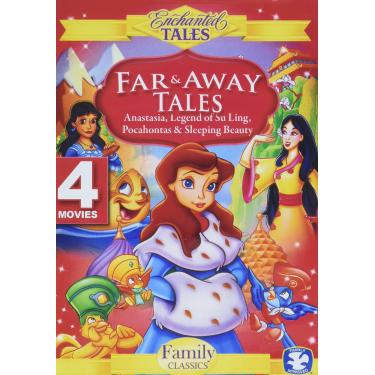 Imagem de FAR & AWAY TALES - ANASTASIA, POCAHONTAS, LEGEND OF SU-LING, SLEEPING BEAUTY