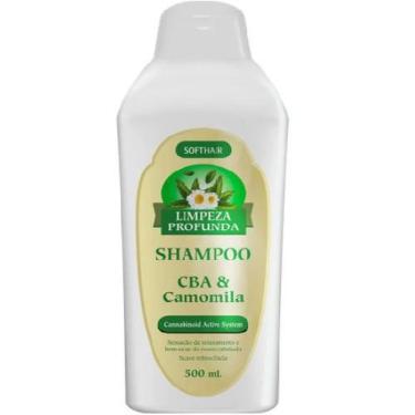 Imagem de Shampoo Cba & Camomila Limpeza Profunda Softhair 500 Ml