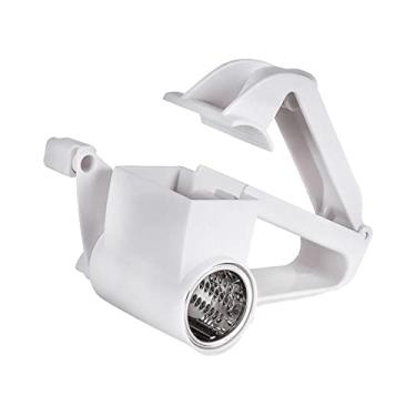 Imagem de Ralador De Queijo Chocolate Manteiga Giratório Rotativo Manual 3 em 1 Aço Inoxidável Moedor Manual Manivela