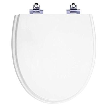 Imagem de Assento Sanitário Laqueado Soft Close Eros Branco para vaso Incepa