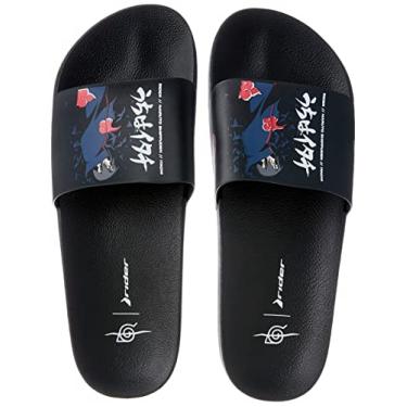 Imagem de Chinelo Slide Full 86 Naruto, Rider, Masculino, Preto, 41