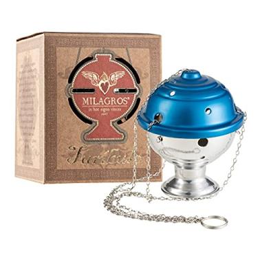 Imagem de TURIBULO ALUMINIO - TURQUESA FOSCO