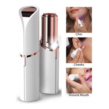 Imagem de Depilador Batom Facial Indolor Portátil Removedor Pelos Usb