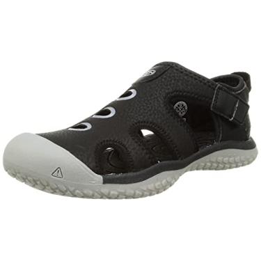 Imagem de Sandália infantil Keen Stingray, Black/Drizzle, 8 Little Kid