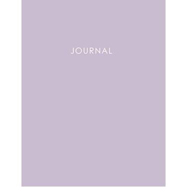 Imagem de Journal: Heather 400 Page Journal, 8.5x11 inch, Lavender Purple Notebook, 200 sheets / 400 pages, Classic 400 Lined pages, College Ruled paper, perfect bound, Soft Cover