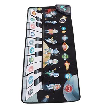 Imagem de Tapete de piano de chão, caixa de música estéreo para estimular a criatividade música excelente cobertor de piano de música com manual de casa em inglês para crianças com mais de 3 anos
