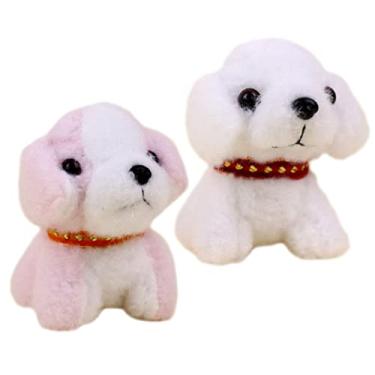 ibasenice 2 Pçs Boneca De Pelúcia Bichos De Pelúcia Jogos De Boneca  Cachorros De Pelúcia Para Crianças Desenhos Animados Boneca De Decoração De  Casa