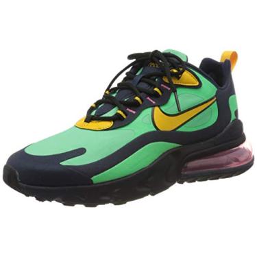 Imagem de Nike Tênis masculino Air Max 270 React, Verde Electro Verde Amarelo Ocre Obsidiana, 42
