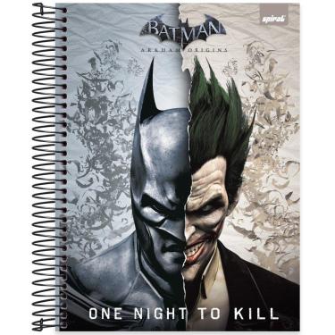 Imagem de Caderno universitário capa dura, 15x1, 240 folhas, Batman Game, Spiral