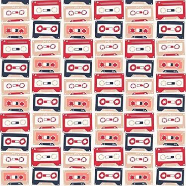 Imagem de Papel de Parede Fitas Retrô