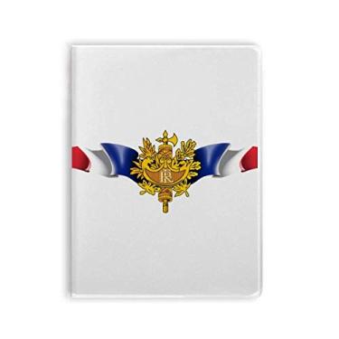 Imagem de Diário de capa macia com emblema nacional da bandeira da França