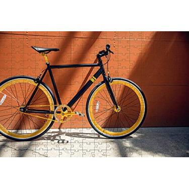Imagem de Kit 4 Quebra-Cabeça Bicicletas Reabilitação cognitiva para idosos 24 peças