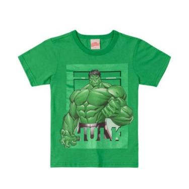 Imagem de Brandili Avengers Camiseta Hulk Verde
