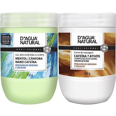 Imagem de KIT CREME MASSAGEM 7 ATIVOS E GEL CRIOTERAPICO DAGUA NATURAL