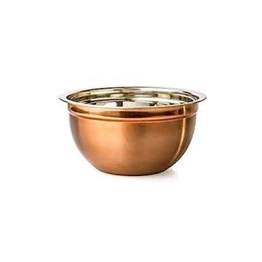 Imagem de Tigela Bowl Cobre Rose Aço Inox 22 cm 2,25 litros