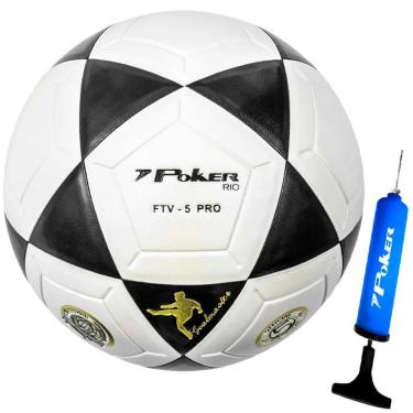 Imagem de Bola de Futevôlei Poker Vulcanizada Rio Oficial PU e Bomba - Único - Verde-Unissex