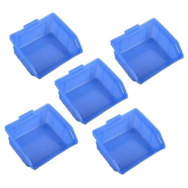 Imagem de VILLCASE 5 Peças Caixas De Armazenamento Ferramentas Prateleira Armazém Rack De Armazen...