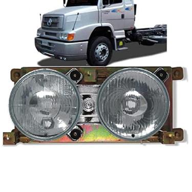 Imagem de FAROL DUPLO ESQUERDO MB 1620 1218 1418-1996 A 1999 H1