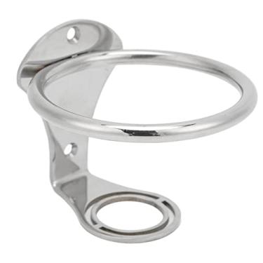Imagem de Porta-copo de barco, suporte de copo para trailer, aço inoxidável 316, suporte universal para garrafa para carro, barco, caminhão
