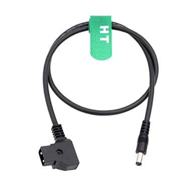 Imagem de HangTon Cabo de alimentação D-tap para DC Barrel 5.5 2,1 mm para monitor SmallHD Atomos Ninja Shogun 7 Inferno Flame LILLIPUT V-Mount 60 cm