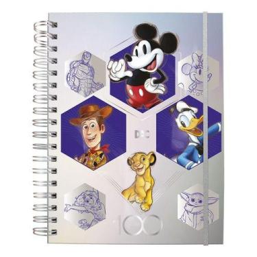 Imagem de Caderno Dac Smart Colegial Personagens Disney 10 Matérias E Folhas Rep