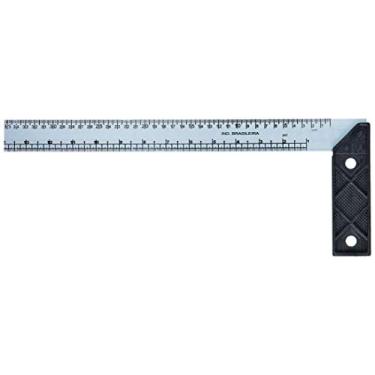 Imagem de Nove54, Esquadro Para Carpinteiro 14", Com Cabo Plástico.