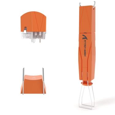 Imagem de ATTACK SHARK Interruptor 2 em 1 e extrator de teclado para teclado mecânico, aço inoxidável 304, laranja