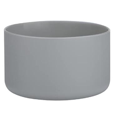 Imagem de DBIW Bota compatível com garrafa Hydro Flask de 350 a 1,18 ml, manga para garrafa de água Hydro Sport Flask de 350 a 1,18 L, capa inferior de proteção de silicone (cinza, serve para garrafas de 12 a 680 g)