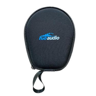 Imagem de H2O Audio Capa protetora rígida multiesportiva para fone de ouvido de condução óssea sem fio - compatível com nossos fones de ouvido sem fio TRI, TRI PRO e SNOWPRO - Tecido de mistura de poliéster -