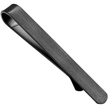 Imagem de Clipes de gravata de 5,5 cm para homens em caixa de presente, conjunto de clipes de gravata para homens, gravata regular ou gravata tradicional, presente de aniversário de aniversário, Natal, Dia dos Namorados, 2.2 Inch, Metal, Sem pedras preciosas