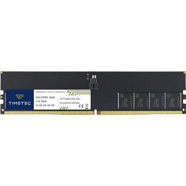 Imagem de Timetec 16GB DDR5 5600MHz PC5-44800 Unbuffered Non-ECC 1.1V CL46 1Rx8 Sinlge Rank 288 Pin UDIMM Desktop Memory RAM Upgrade