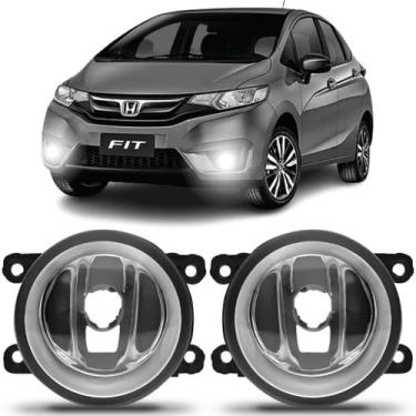 Imagem de Par Farol Milha Honda Fit 2015 2016 2017 2018 2019