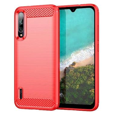 Imagem de Capas para Xiaomi Mi A3.Caso básico,Botão de pressão flexível / 360 ° Proteção completa,Anti-fingerpirnts