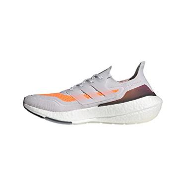 Imagem de adidas Men's Ultraboost 21 Running Shoes, Dash Grey/Dash Grey/Screaming Orange, 4