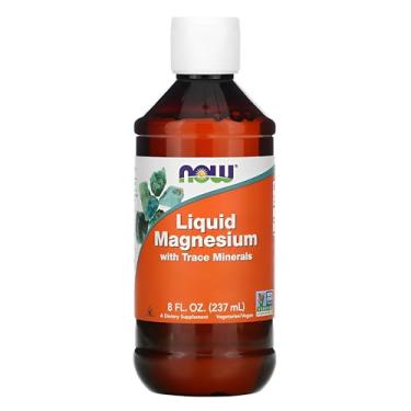 Imagem de NOW Foods Magnésio Líquido Traço Mineral 237ml Importado