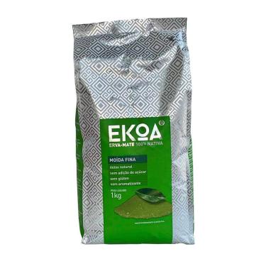 Imagem de Erva Mate Para Chimarrão Ekoa - Kit Com 6 Kgs - Moída Fina