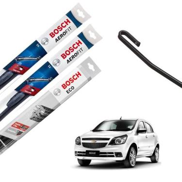 Imagem de Kit Palheta  Limpador Parabrisa Gm Agile 2009 2010 2011 - Bosch