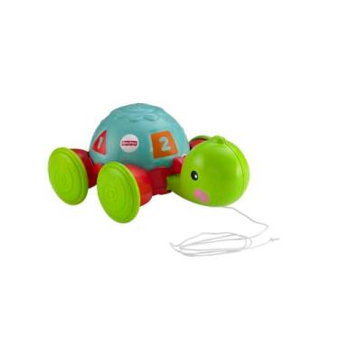 Imagem de Fisher-Price Brinquedo para Bebês Empurra Tartatuga para crianças a partir de 1 ano
