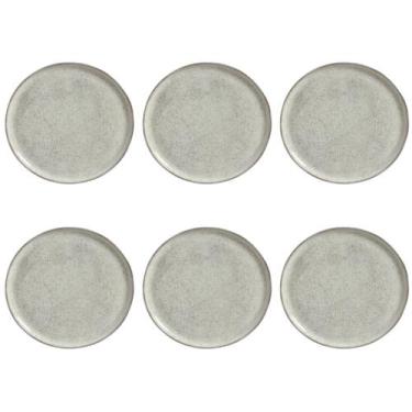 Imagem de Conjunto de Pratos Rasos 06 Peças Bio Pistache Porto Brasil