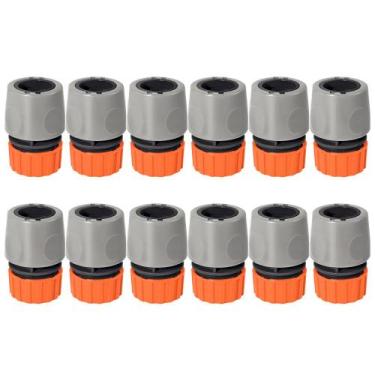 Imagem de Kit 12 Engate Rápido em Plástico para Mangueiras 1/2" - Tramontina